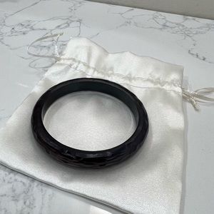 Lucite bangle made in Italy. NEW in bag